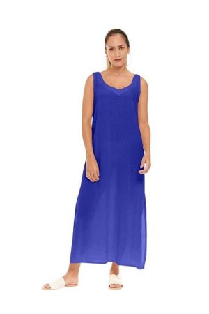 Oh My Gauze Sangria Dress