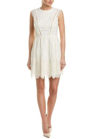 Aidan Mattox Aidan Women's Sleeveless Lace Cocktail Dress
