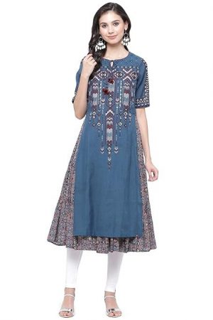 BIBA Women Polyester Kurta