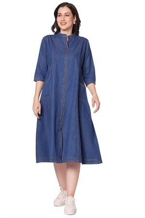 GIA Denim Dress for Women, All time All Season Fashion