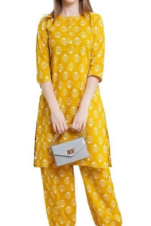 COTLAND Fashions Kurta and Pant/Palazzo Set for Women