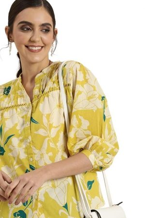 LITZO Women's Regular Fit Tunic Shirt