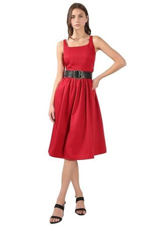 VERO MODA Women's Polyester A-Line Maxi Dress