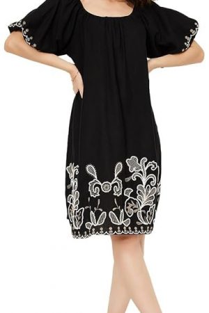 Max Women's Rayon Modern Midi Dress