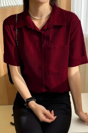 Women Regular Fit Striped Cut Away Collar Casual Shirt